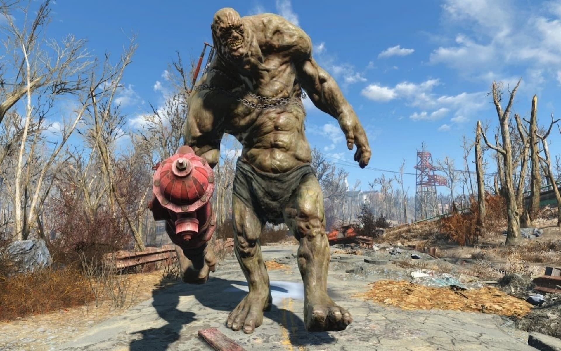 Super Mutants can be dangerous if players aren&#039;t careful (Image via Bethesda)