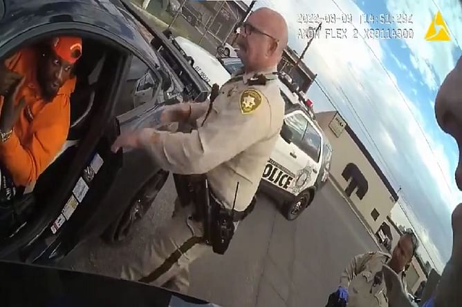 WATCH: Body cam footage shows Marshawn Lynch being manhandled by cops during ex-NFL star's DUI arrest