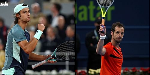 Lorenzo Musetti and Richard Gasquet.