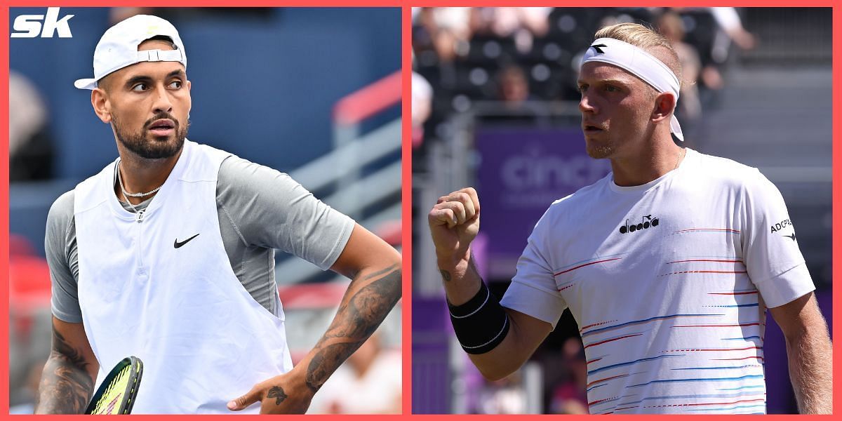 Nick Kyrgios takes on Alejandro Davidovich Fokina in the first round of the 2022 Cincinnati Open.