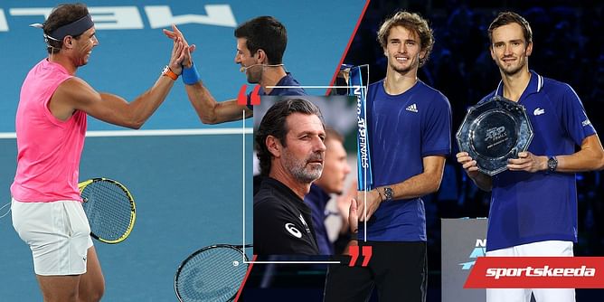 "If you look at Zverev, Medvedev, Novak, or Rafael Nadal, you don't see any weaknesses" - Patrick Mouratoglou on the prototype of a modern tennis player