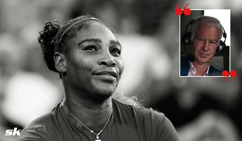 John McEnroe recently described Serena Williams as one of the greatest athletes.