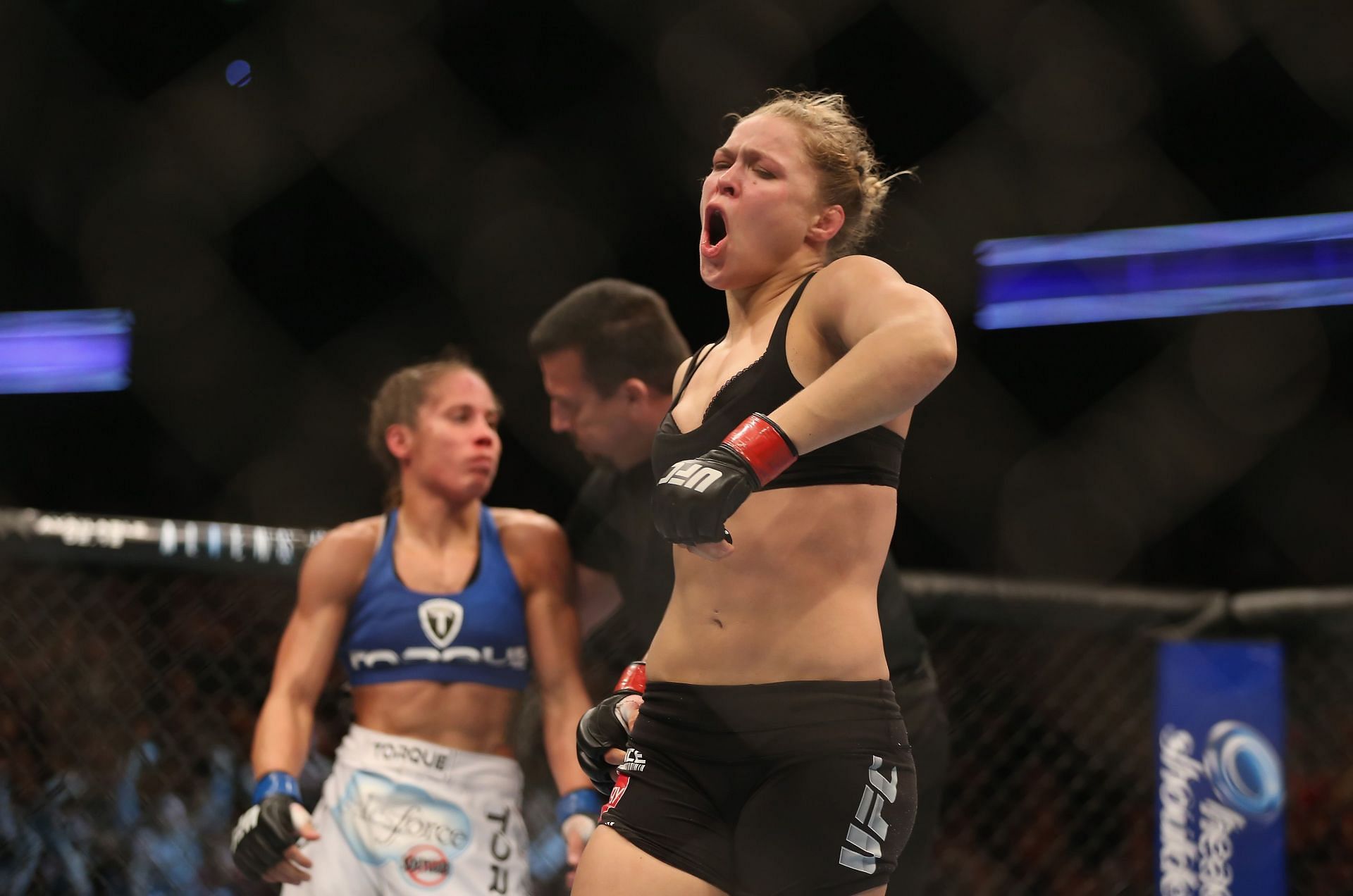 Ronda Rousey's only two MMA defeats came in title bouts