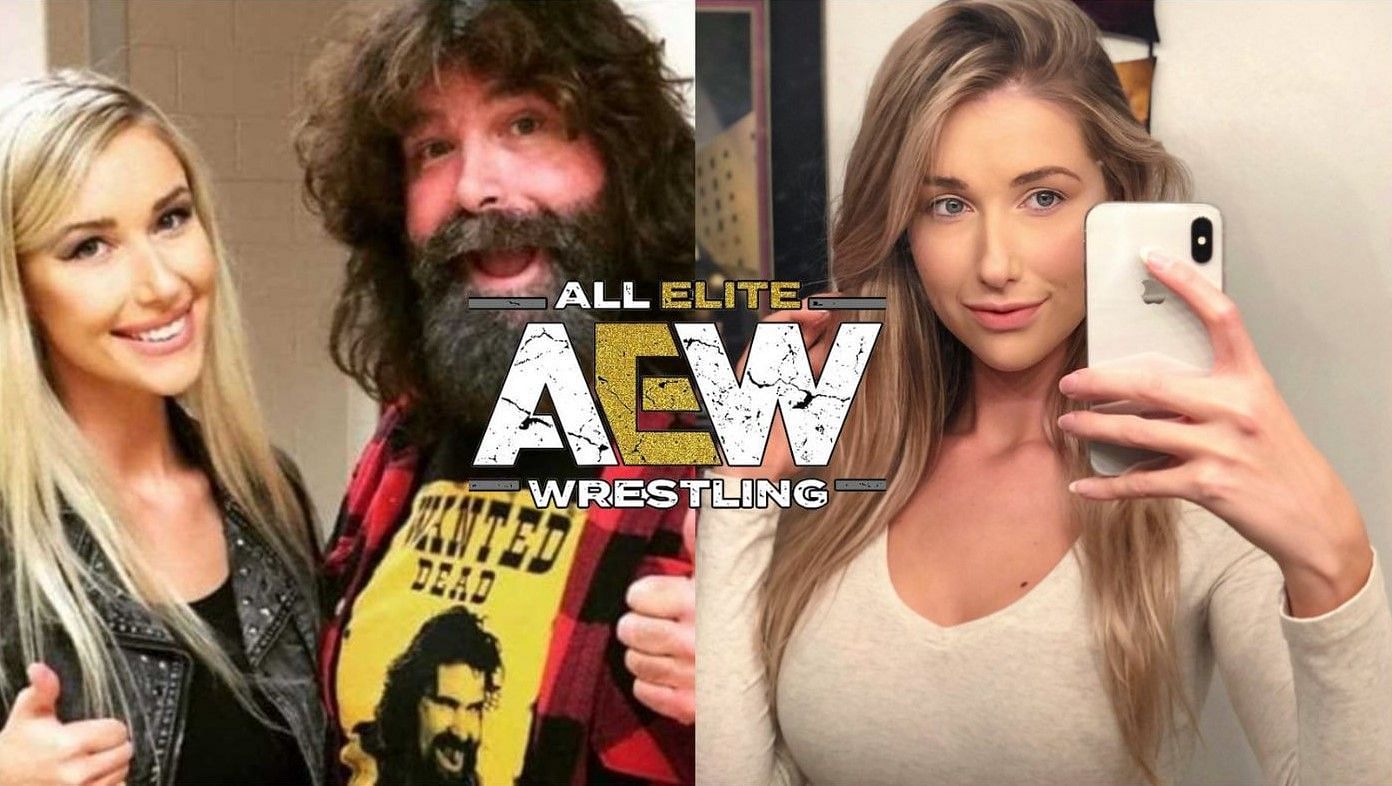 Mick Foley and his daughter Noelle Foley!