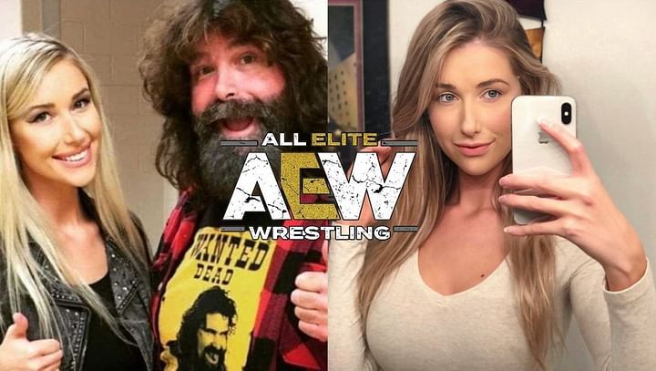 Photo Wwe Legend Mick Foleys Daughter Noelle Foley References Aew Star Orange Cassidy 