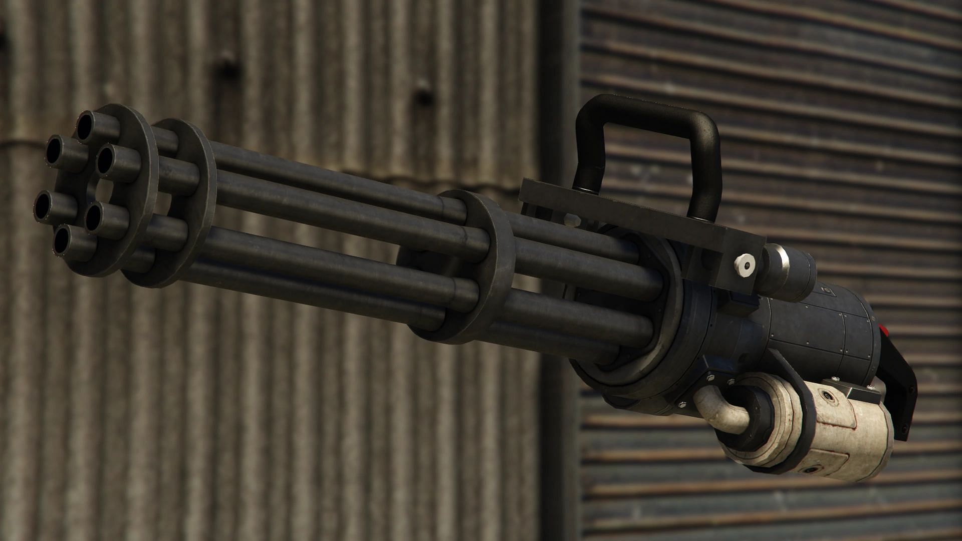 Minigun in GTA 5. (Image via GTA.Fandom.com)