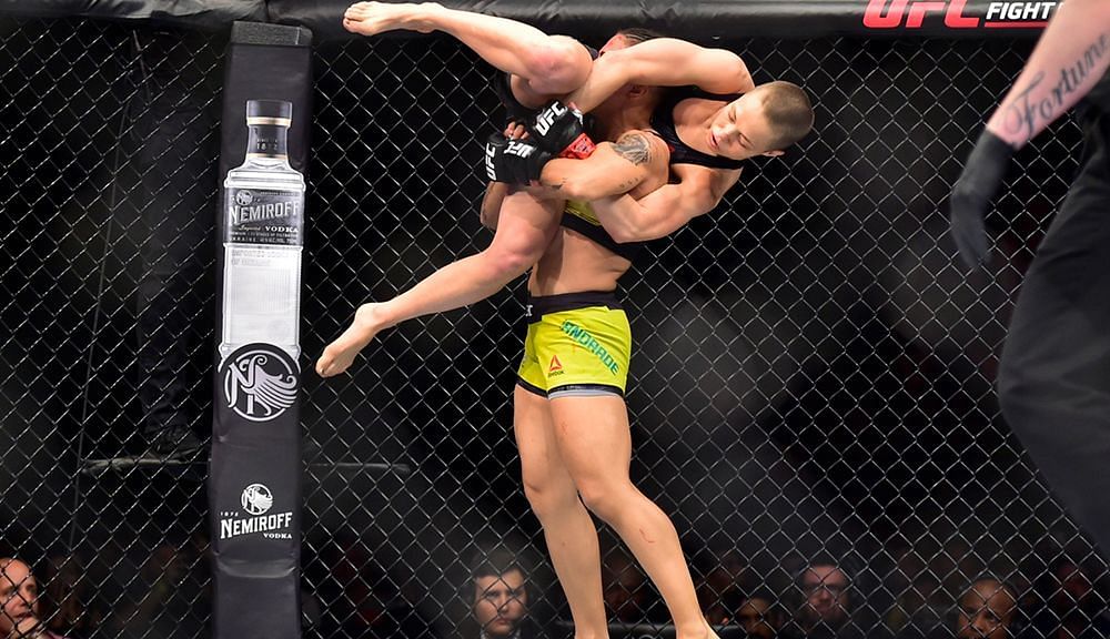 Jessica Andrade&#039;s slam finish of Rose Namajunas was a scary display of power