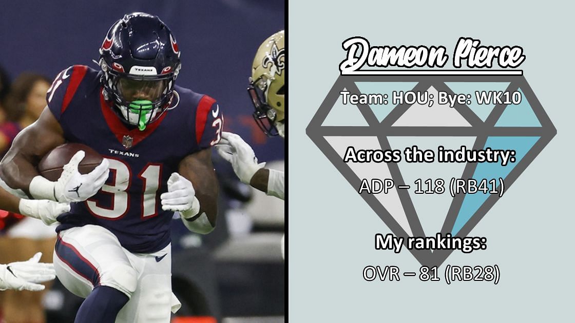 dameon pierce adp