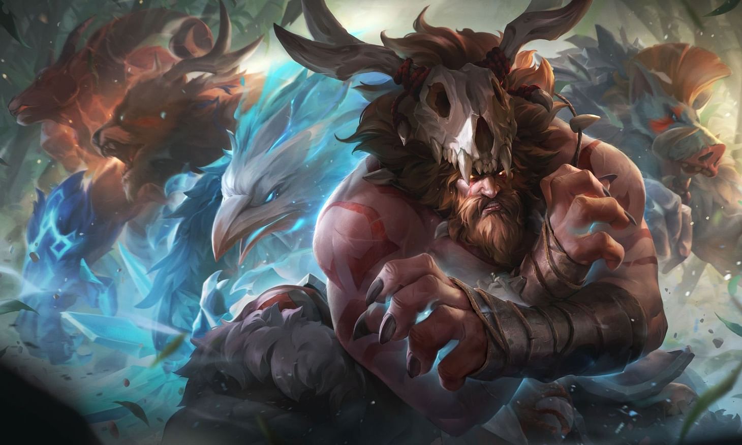 League of Legends Udyr rework Every skin splash art and more