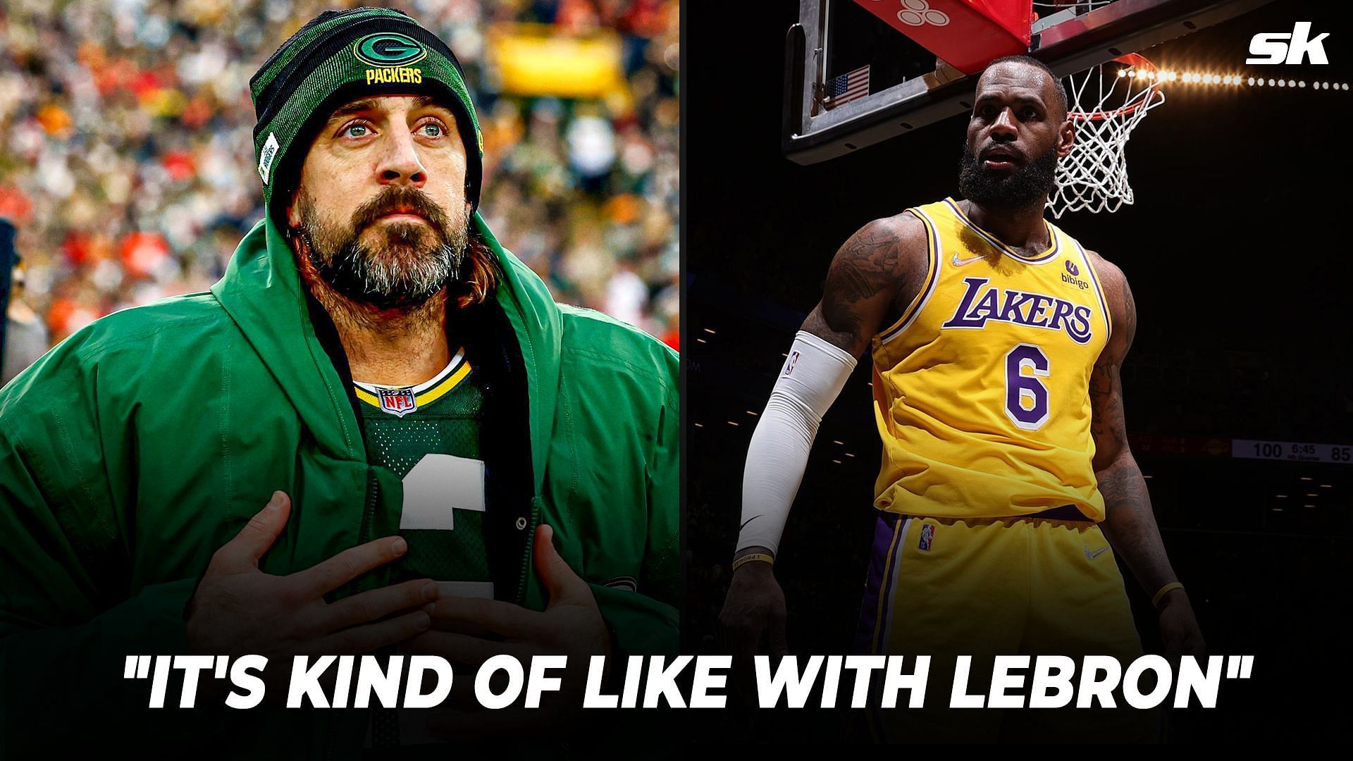  Jay Williams compared Aaron Rodgers to LeBron James.