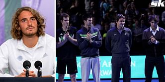 "This is legendary, this is Michael Jordan with the Chicago Bulls" - Stefanos Tsitsipas on joining Djokovic, Nadal, Federer and Murray at the Laver Cup soon