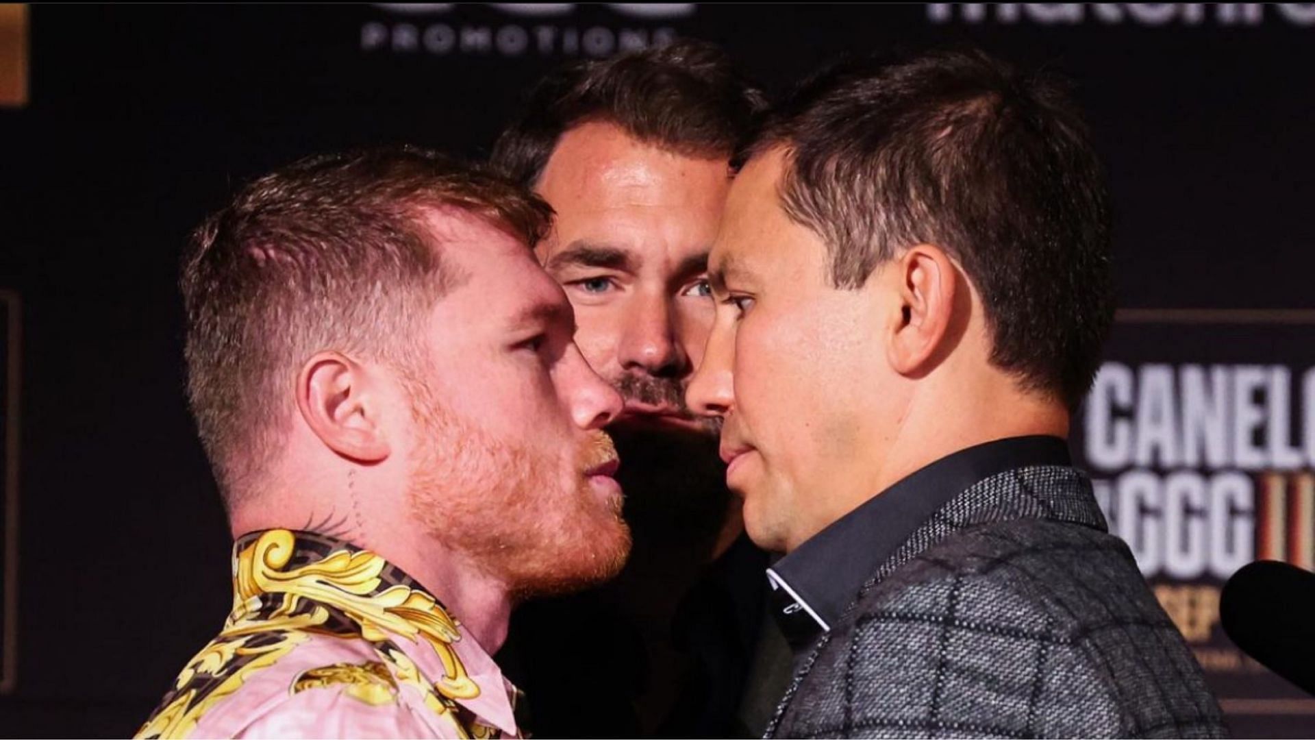 Canelo Alvarez and Gennadiy Golovkin (@matchroomboxing)