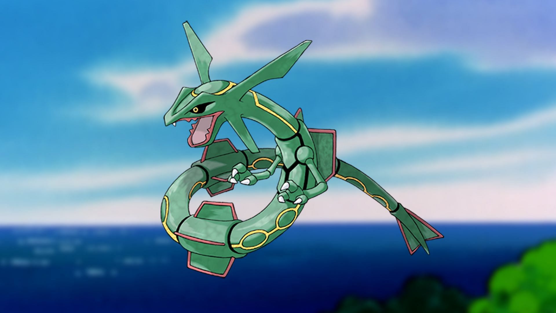 Rayquaza is one of the top five Pokemons (Image via Niantic)