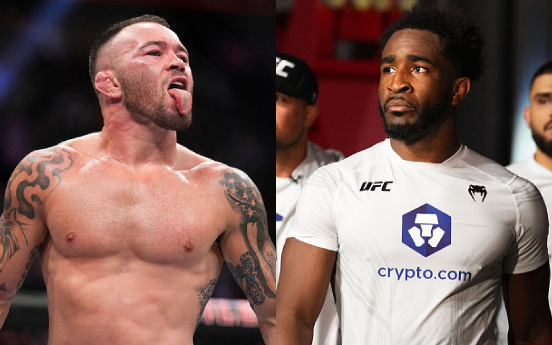 Colby Covington (left), Geoff Neal (right)