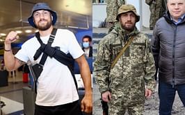 "Stop the war" - Vasyl Lomachenko touches down at LAX and talks about his experience in Ukraine's war against Russia