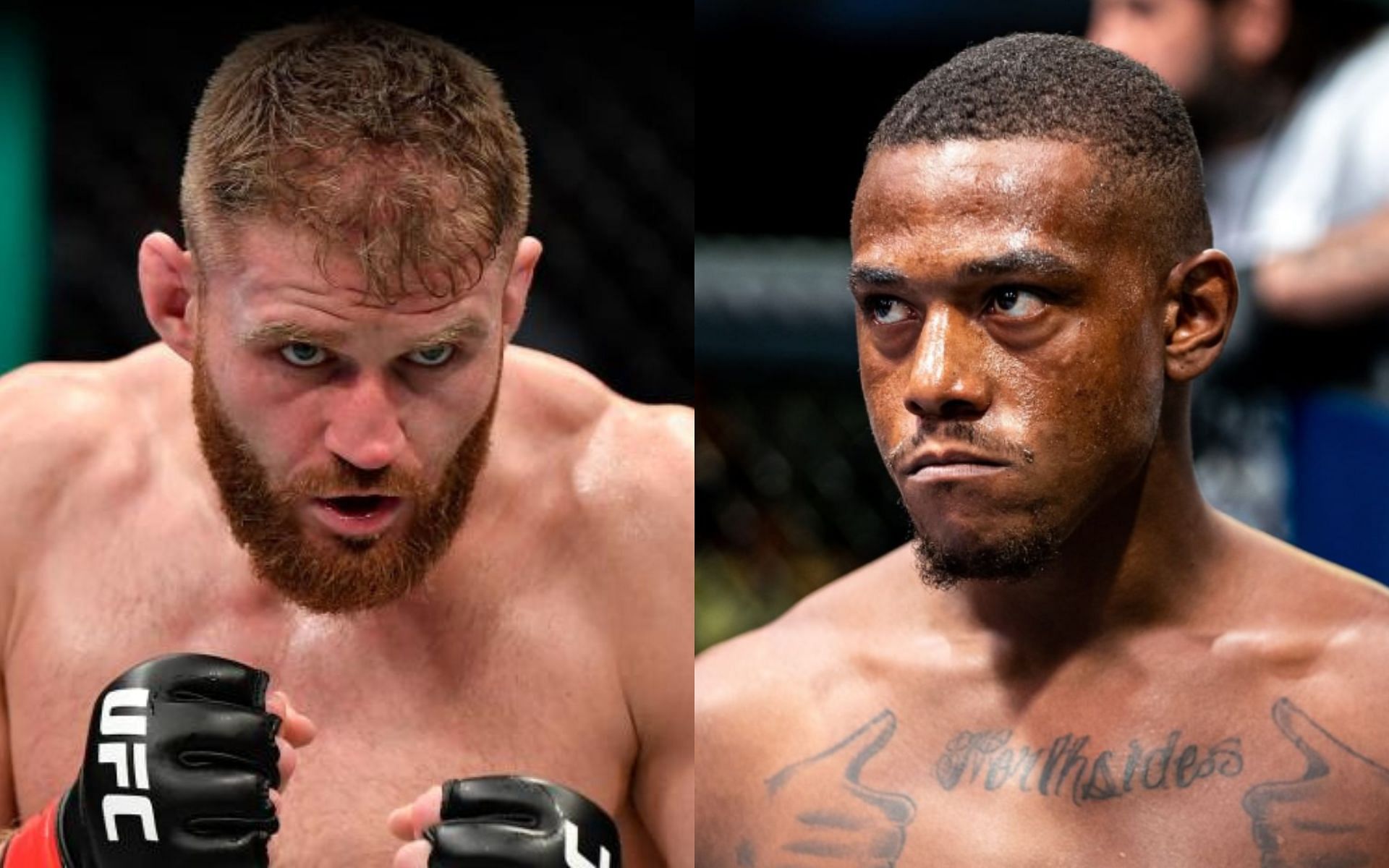 Jan Blachowicz (L) and Jamahal Hill (R) [ Image credits: UFC.com and @ufc /Instagram ]