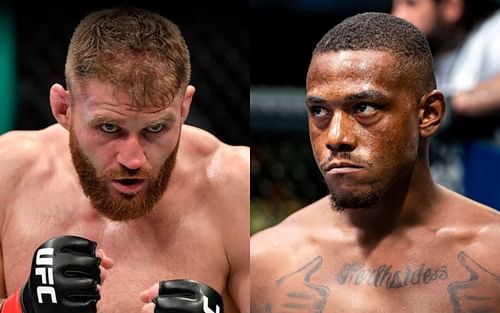 Jan Blachowicz (L) and Jamahal Hill (R) [ Image credits: UFC.com and @ufc /Instagram ]