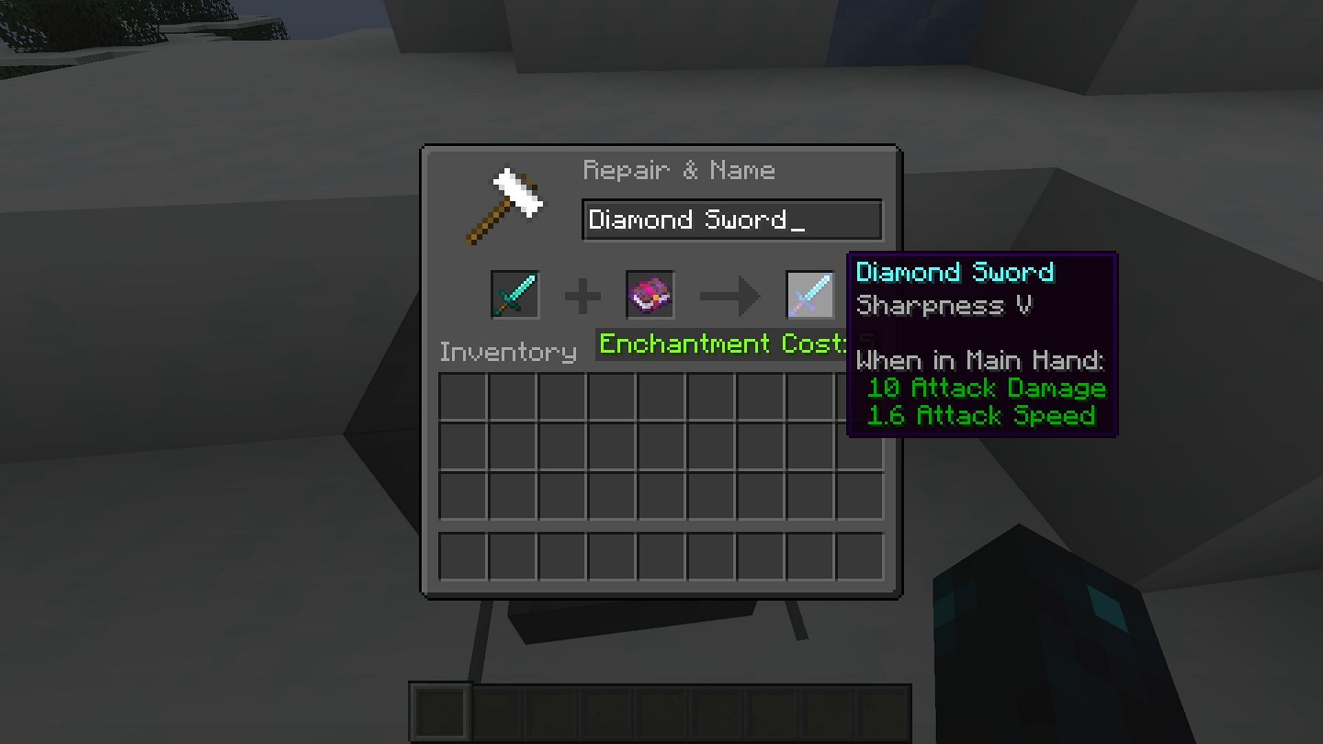 Anvils can be used to enchant items in Minecraft 1.19 update (Image via Mojang)
