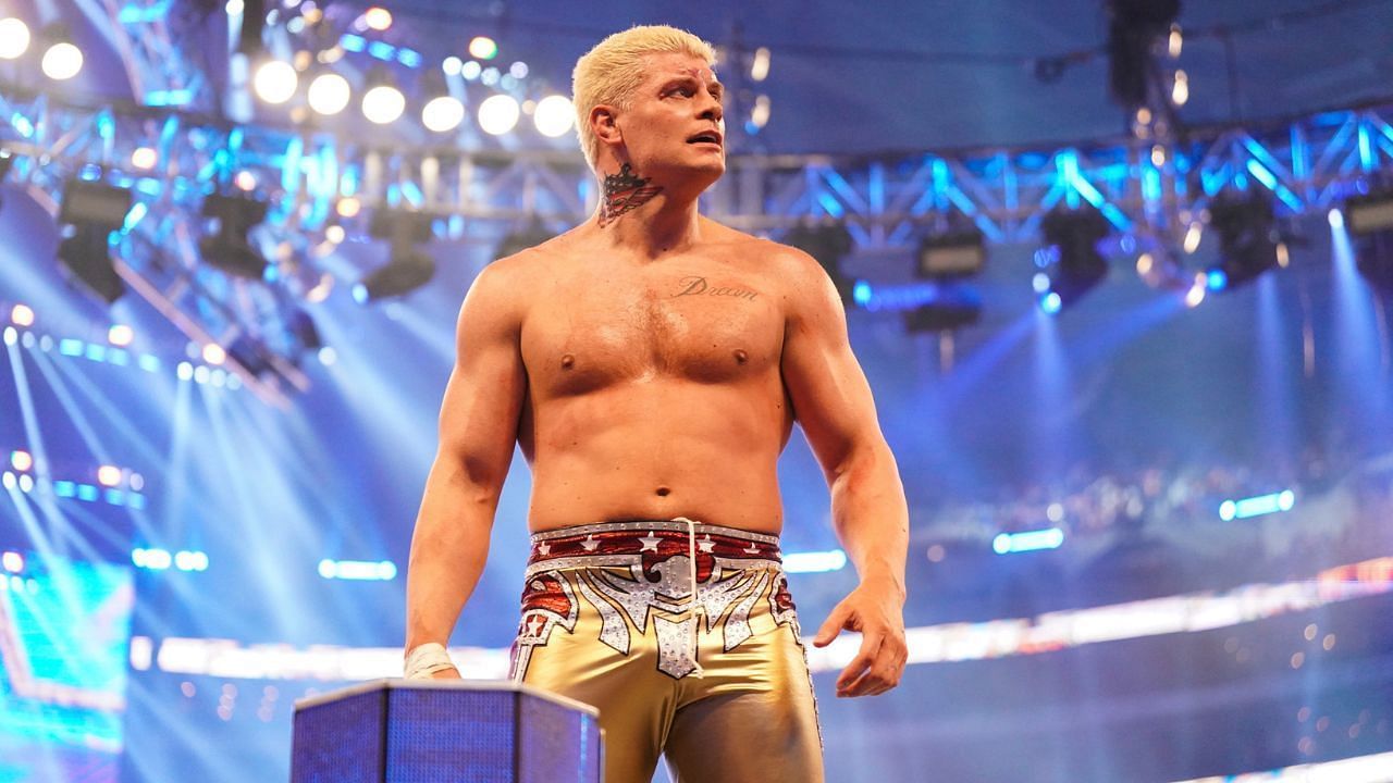 Cody Rhodes is currently sidelined due to a torn pectoral muscle