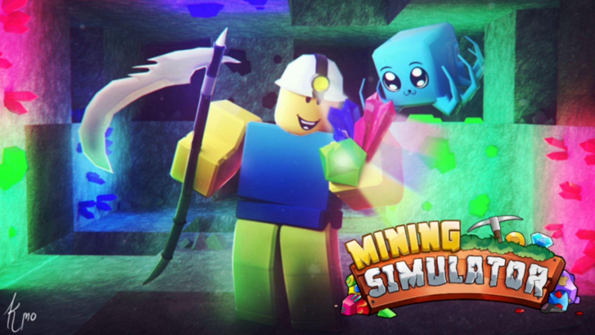 Have fun mining diamonds and other precious stones (Image via Roblox)