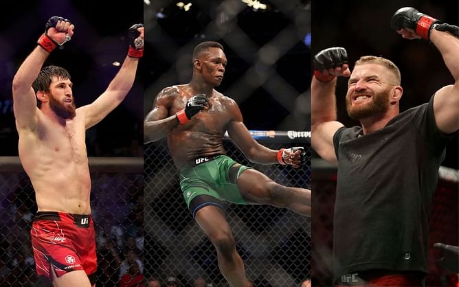 "Izzy too small don't have power" - Magomed Ankalaev throws shade at Israel Adesanya amidst ongoing Twitter feud with Jan Blachowicz