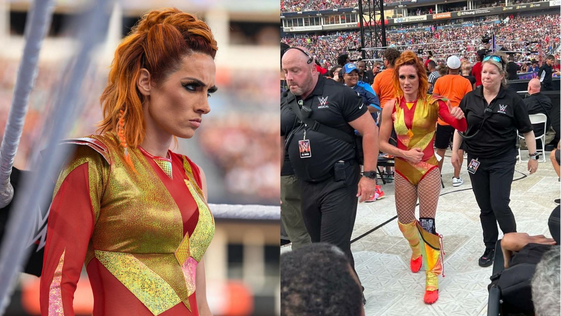 Graphic Photo Of Becky Lynch Injury After NXT No Mercy 2023 - WrestleTalk