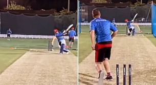 Asia Cup 2022: [WATCH] “Preparation on big day tomorrow” - Rashid Khan hits mind-boggling sixes, attempts helicopter shots in the nets