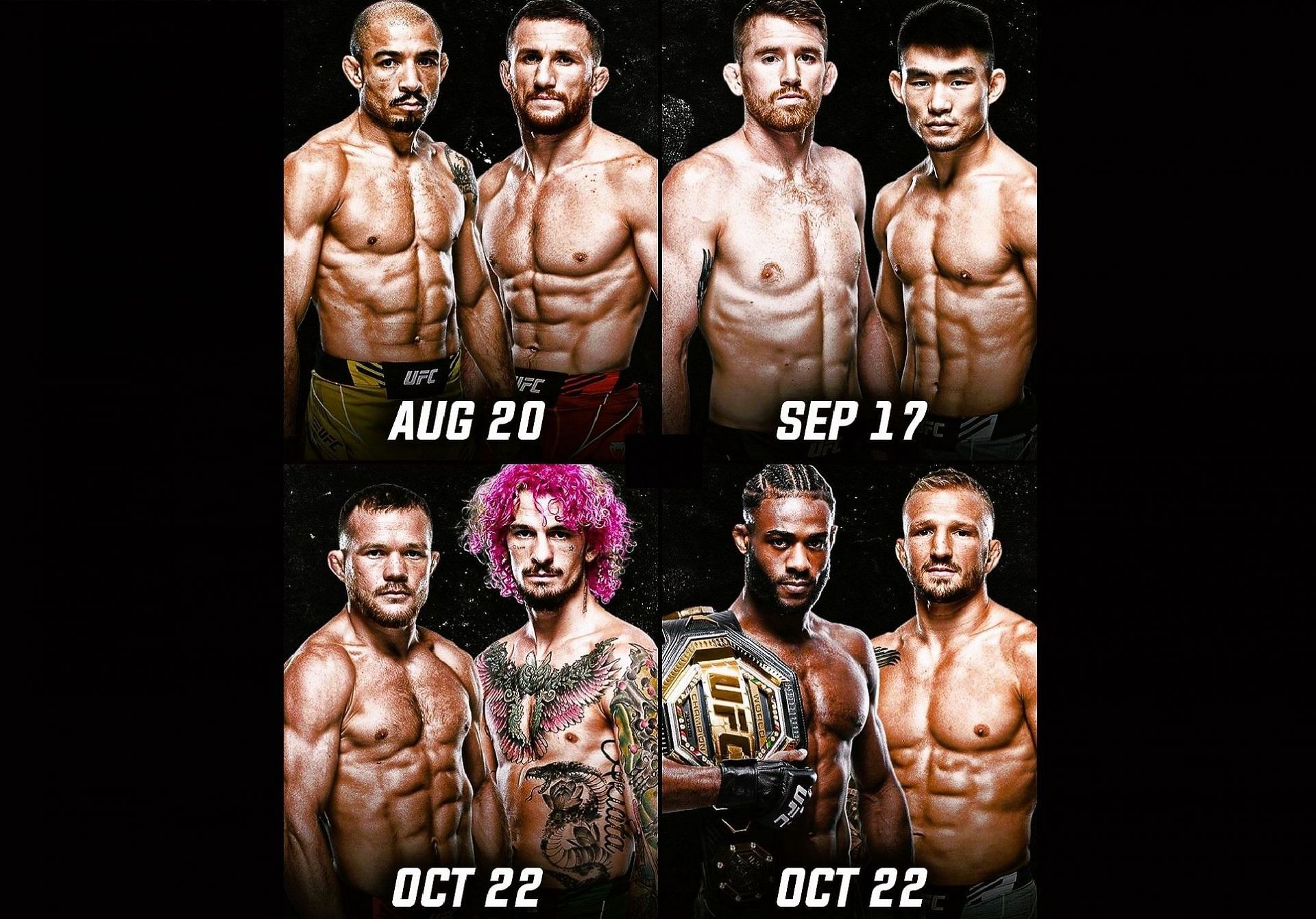 The UFC bantamweight division is heating up [Image via @diaztwinsmma on Instagram]