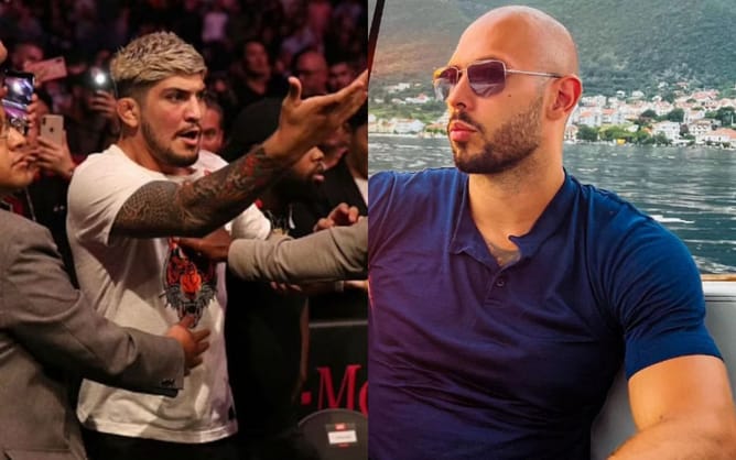 "Nobody is asking him to come back to MMA tho" - Hilarious reactions pour in after Dillon Danis claims he wants Andrew Tate in MMA return