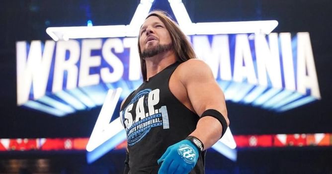 AJ Styles features alongside former WWE talent in Twitter throwback