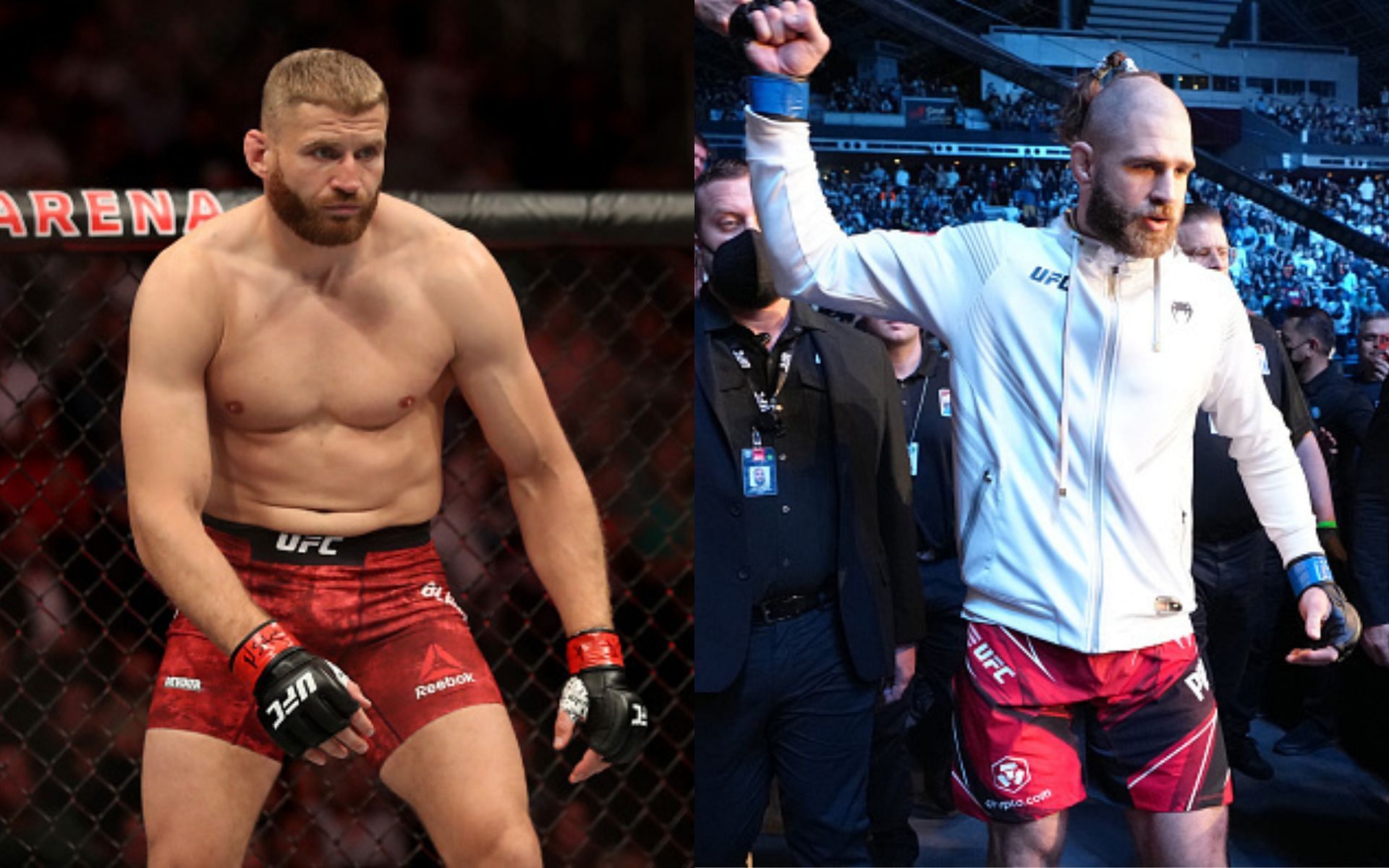 Jan Blachowicz (left) and Jiri Prochazka (right) [Images via Getty]