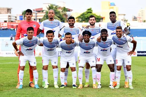 Bengaluru FC started their Durand Cup campaign with a win over Jamshedpur FC. (Image Courtesy: Twitter/bengalurufc)