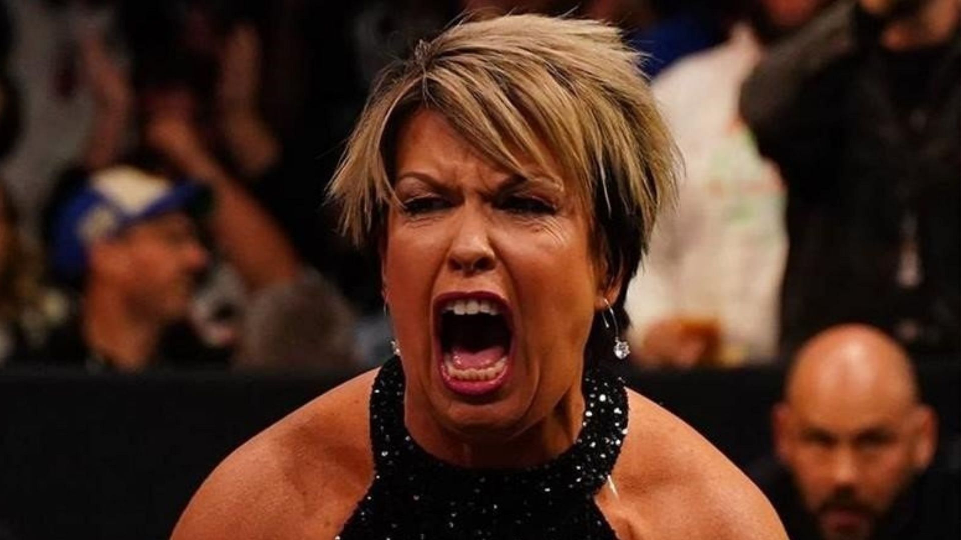 Vickie Guerrero at an AEW event