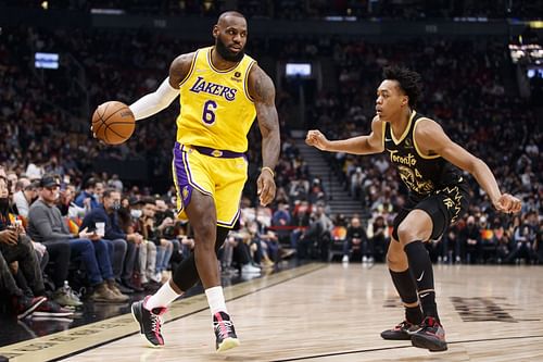 Los Angeles Lakers v Toronto Raptors