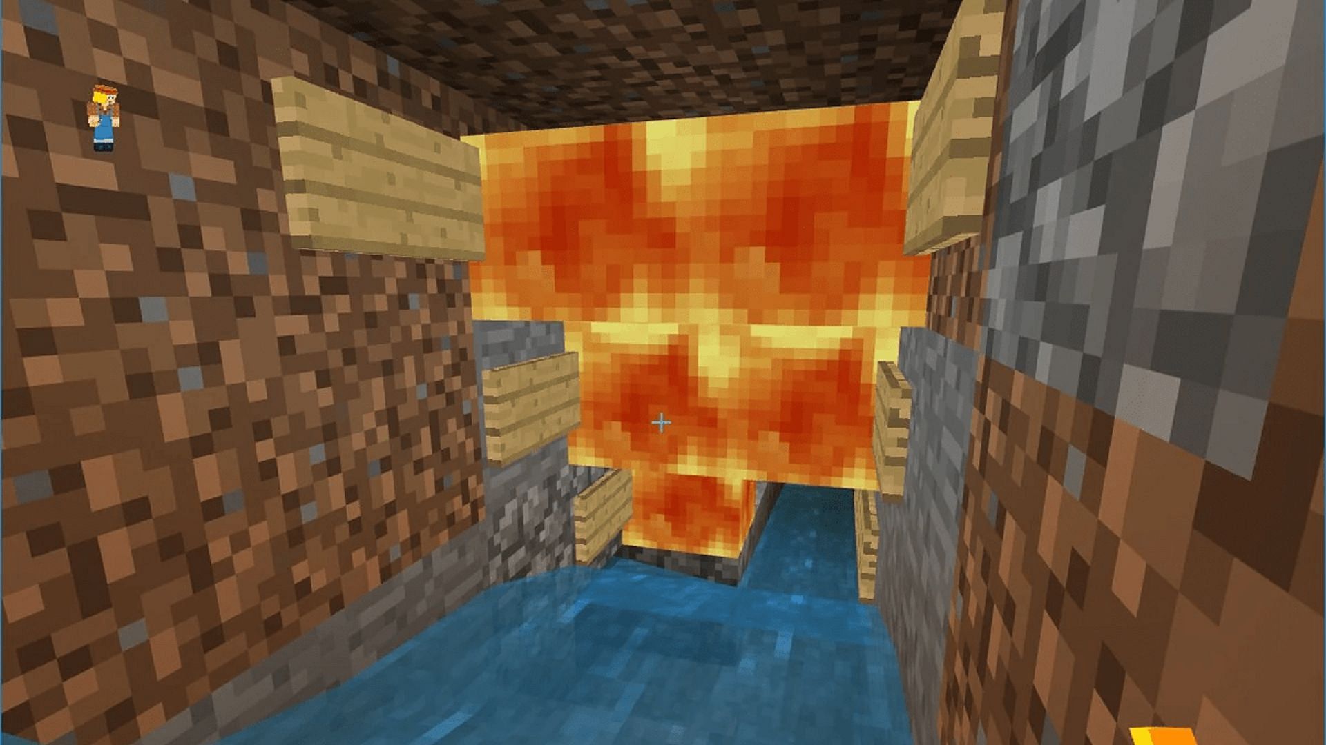 A lava-based mob grinder (Image via Minecraft Wiki)