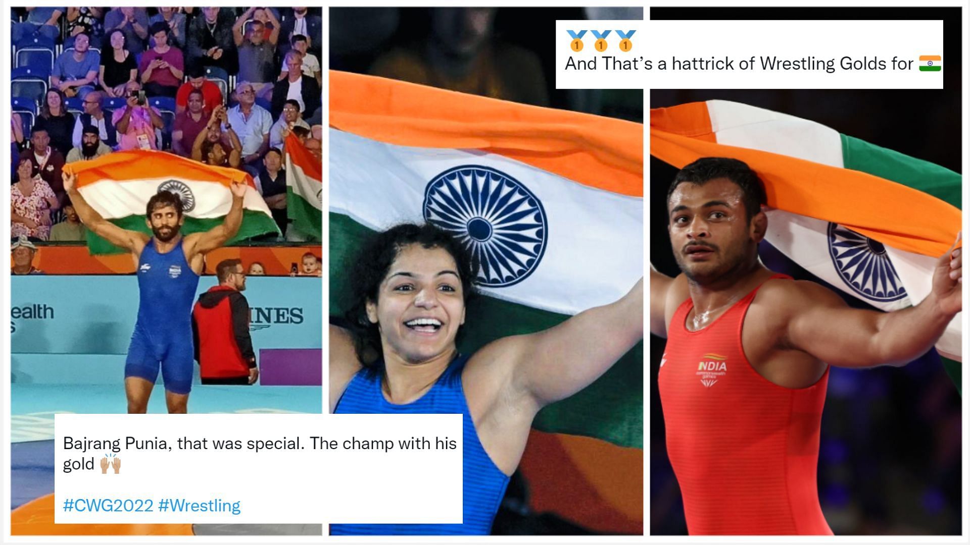 Commonwealth Games 2022: Indian Wrestlers win six medals.