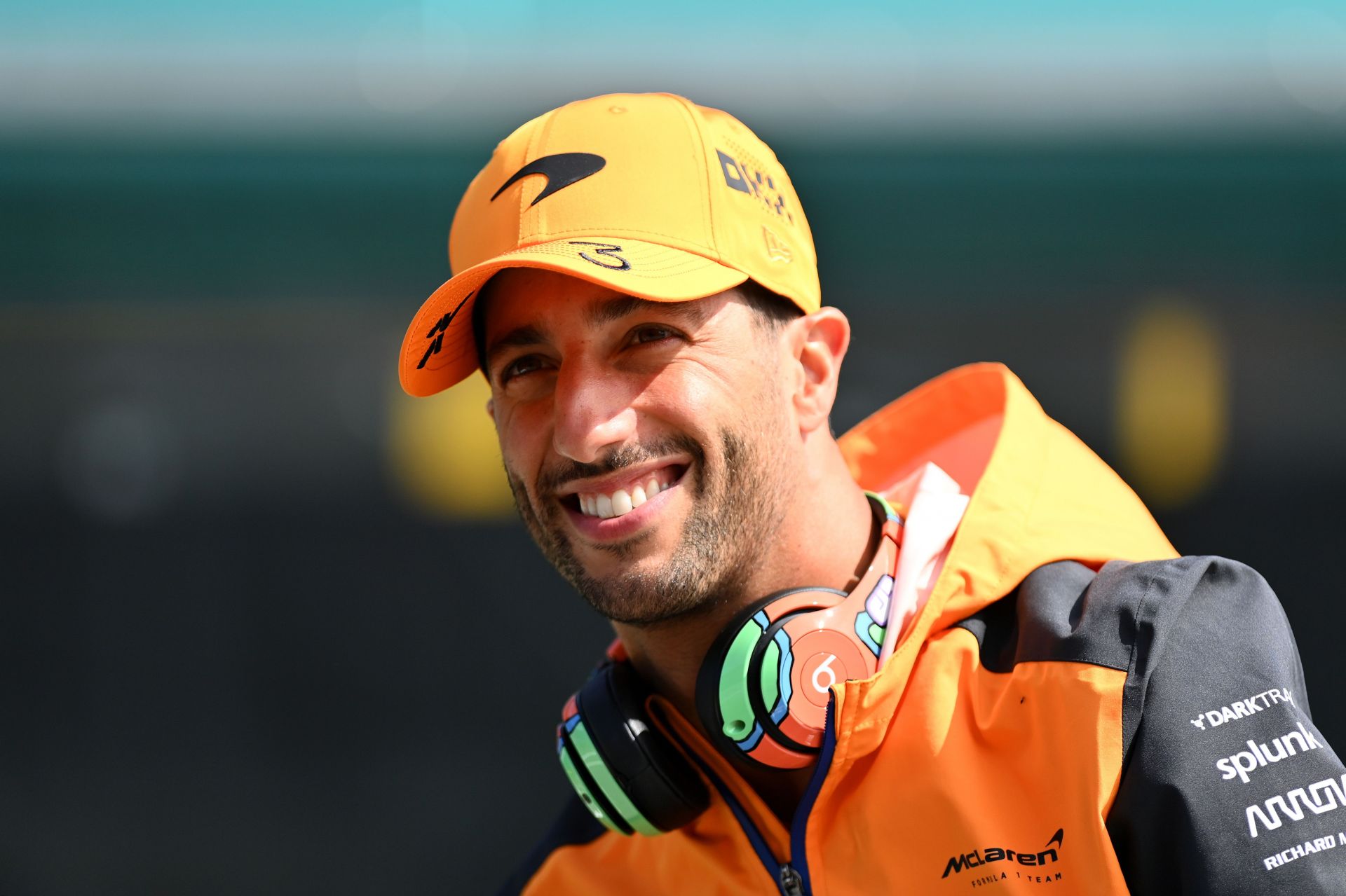 Daniel Ricciardo looks on from the drivers parade prior to the F1 Grand Prix of Belgium at Circuit de Spa-Francorchamps on August 28, 2022 in Spa, Belgium. (Photo by Dan Mullan/Getty Images)