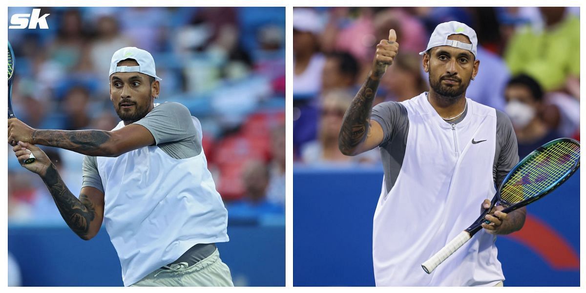 Nick Kyrgios booked his spot in the final of the 2022 Citi Open with a victory over Mikael Ymer