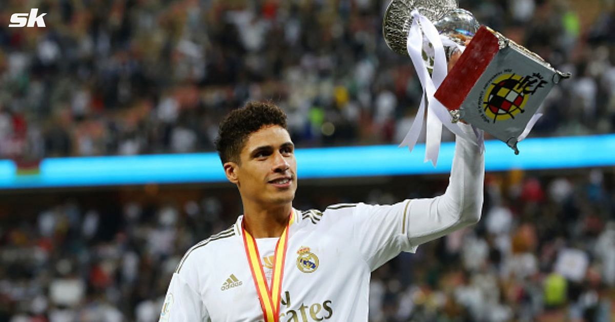 Raphael Varane left Real Madrid last year