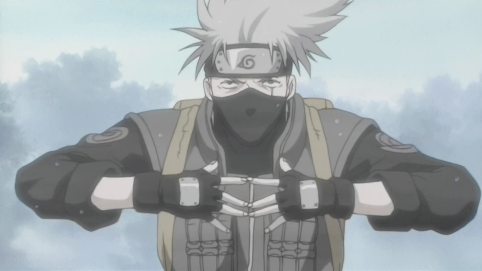 Kakashi is a master of most hand signs (Image via Studio Pierrot)