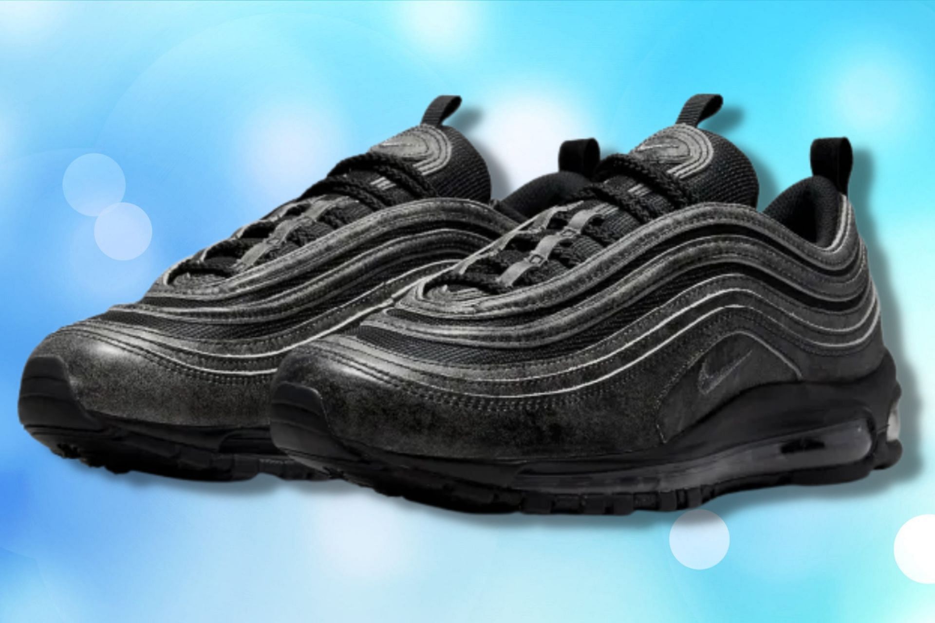 Comme des Garcons x Nike Air Max 97 sneakers (Image via Nike)