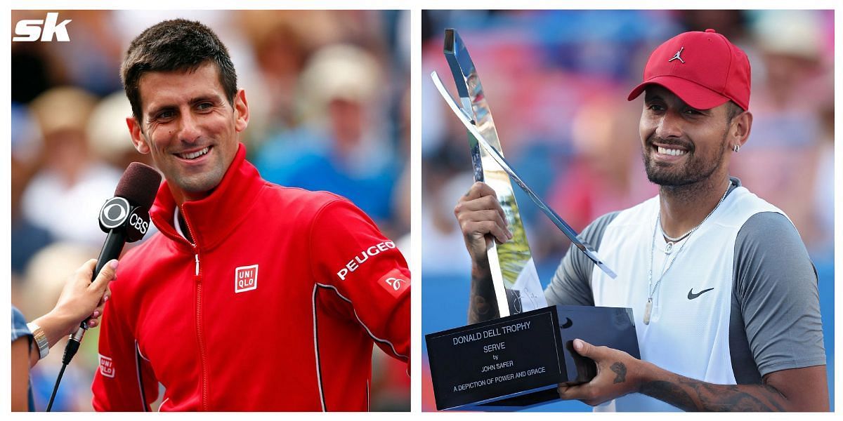 Novak Djokovic congratulated Nick Kyrgios on his 2022 Citi Open triumph