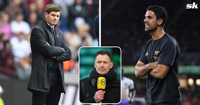 "Steven Gerrard is under pressure" - Chris Sutton predicts result of Arsenal-Aston Villa Premier League clash