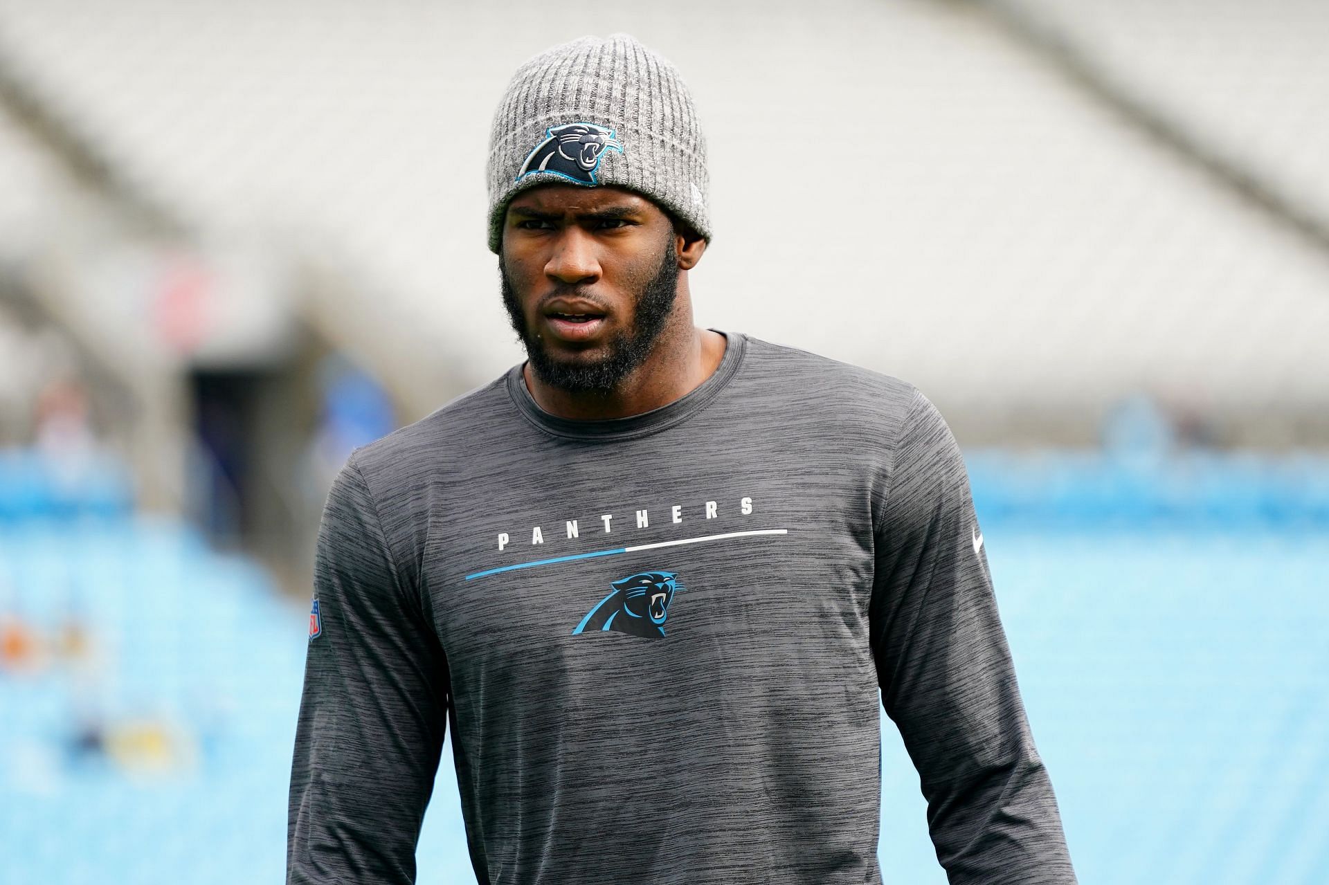 Carolina Panthers DE Brain Burns