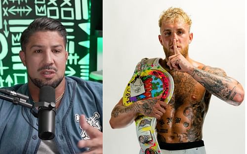 Brendan Schaub (Left) Jake Paul ( Right) [Images courtesy @brendanschaub and @jakepaul on Instagram]