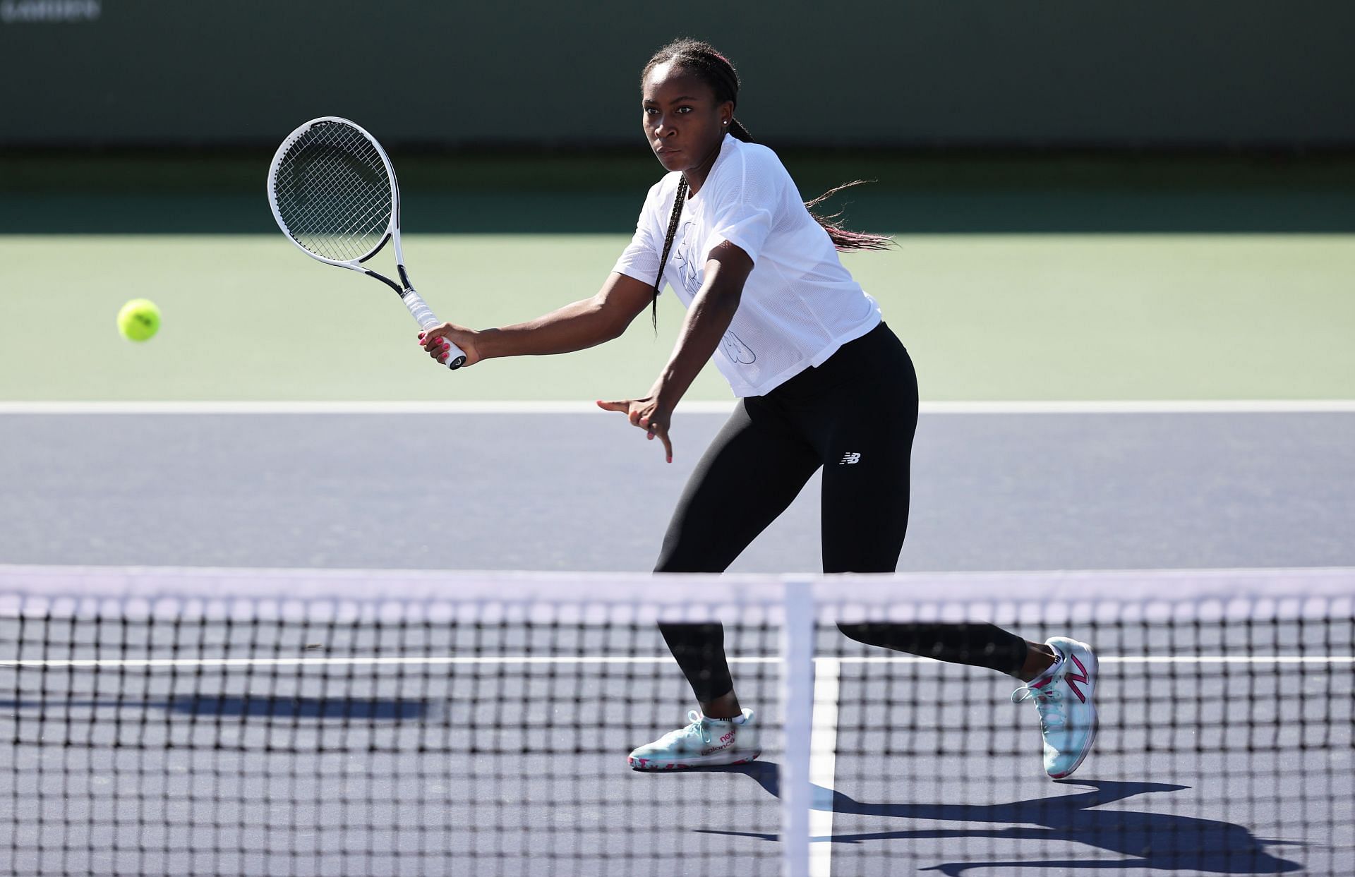 Coco Gauff at the BNP Paribas Open