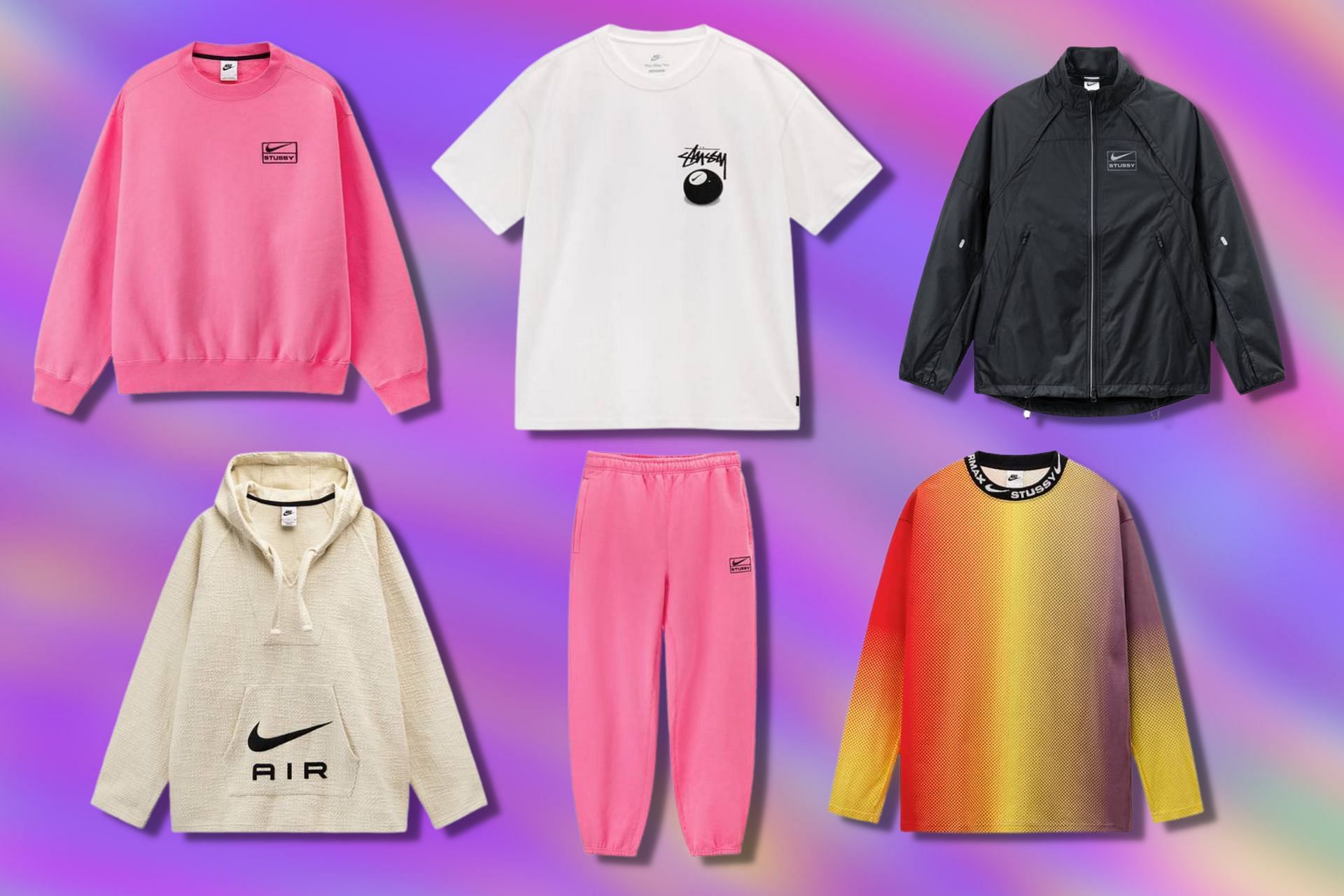 Take a look at the items offered in the collaborative apparel capsule (Image via Sportskeeda)