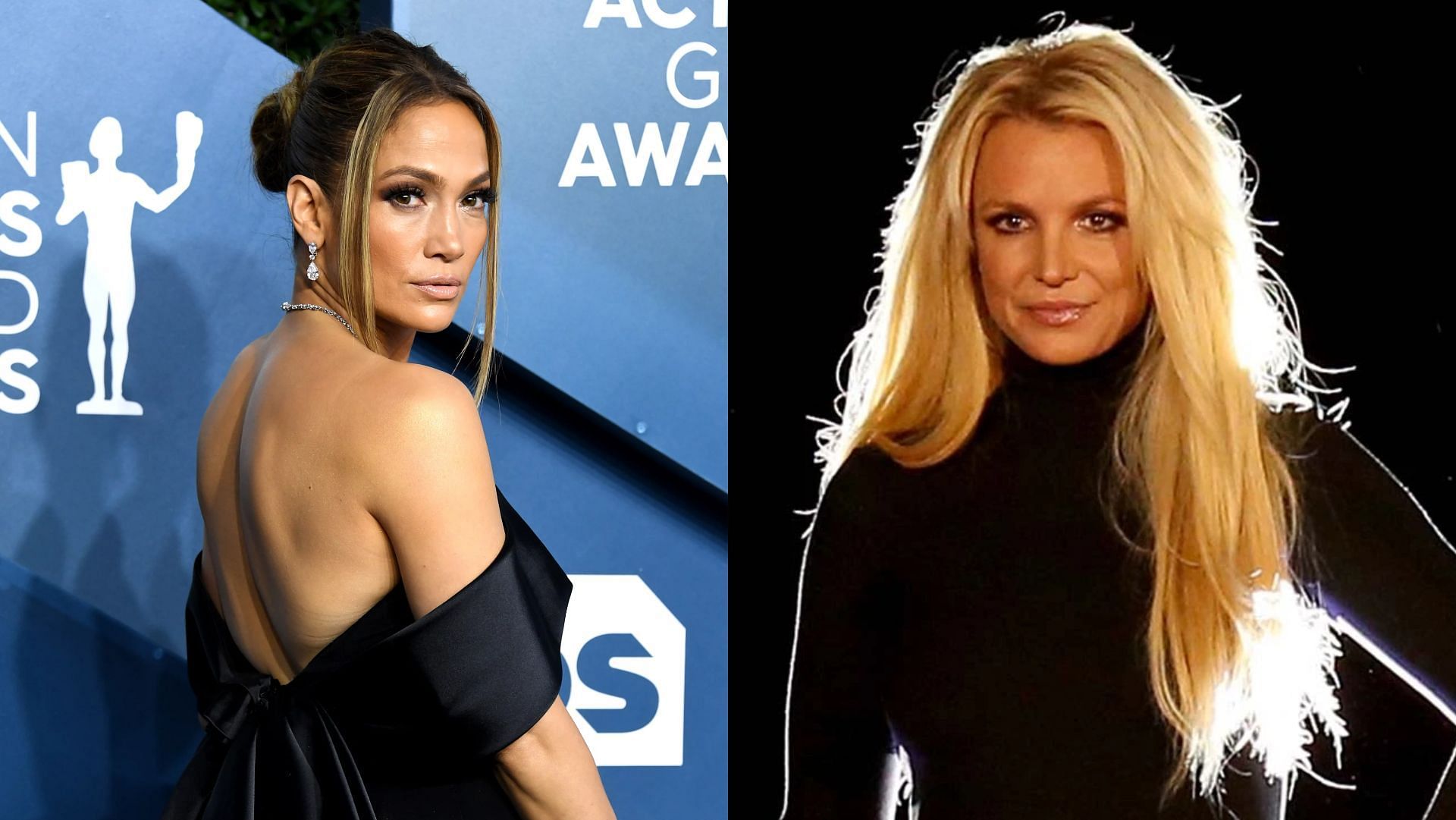 Jennifer Lopez has publicly supported Britney Spears amid her ongoing drama with Kevin Federline. (Image via Peter Carrette Archive/Getty, Gabe Ginsberg/FilmMagic)