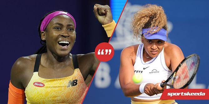 "Insane vibes tonight" - Coco Gauff tweets after her straight-set win over Naomi Osaka in the Silicon Valley Classic