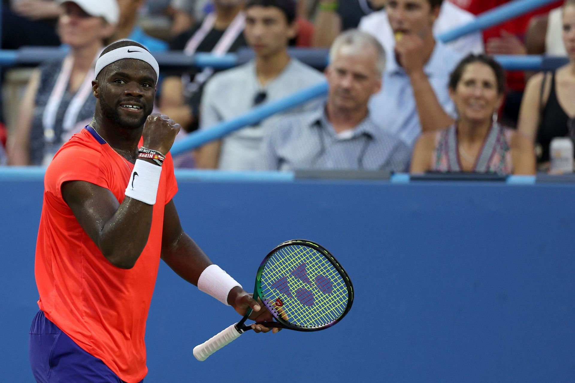 Frances Tiafoe at the 2022 Citi Open.